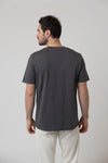 T-shirt "Gustl Briefmarke" - dark grey