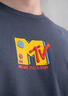 T-shirt "MTV: Radio" - slate grey
