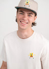 T-Shirt "Spongebob: Aloha" - antique white