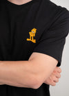 T-shirt "Garfield: Not listening" - black