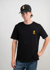 T-shirt "Garfield: Not listening" - black