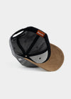 Cap "Grantig by nature" - dark gray (curved), v2