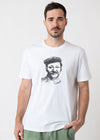 T-shirt "Gustl" - white