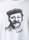 T-shirt "Gustl" - white