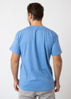 T-shirt "Peanuts: Radln" - blue