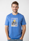 T-Shirt "Zündapp Elastic" - blau