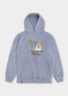 Hoodie "Aloisius" - light blue