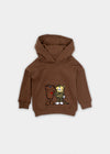 Hoodie "Tiger&Bear" - brown (children)